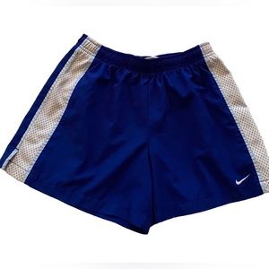 Woman’s Blue and White Nike Shorts Size S